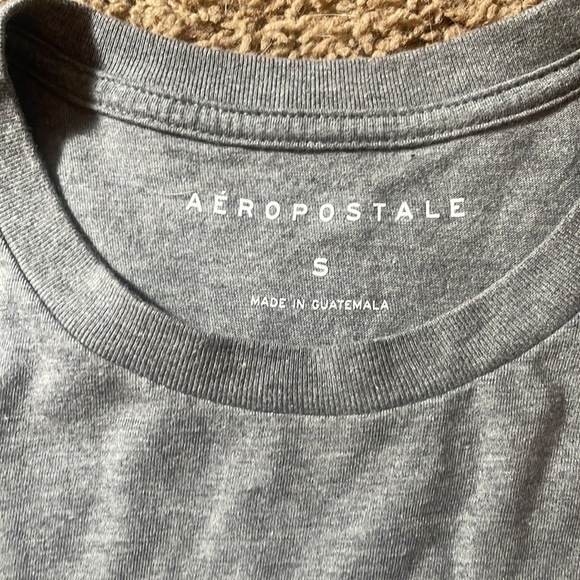 Aeropostale Mens Gray T-Shirt Small - Picture 2 of 3